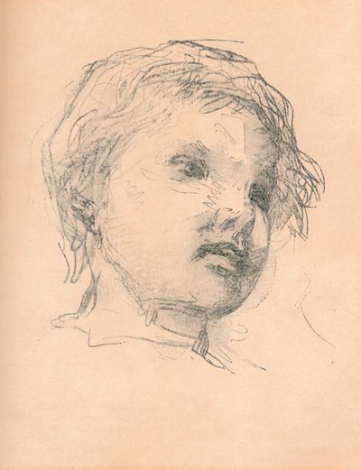 Vázlat egy gyermekről, 1920 alkotó: Matthias Marris