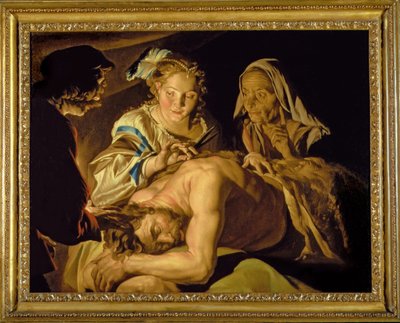 Sámson és Delila alkotó: Matthias Stomer
