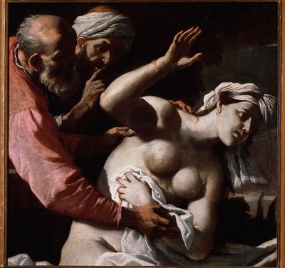 Susanna and the Elders – olaj, vászon alkotó: Mattia Preti