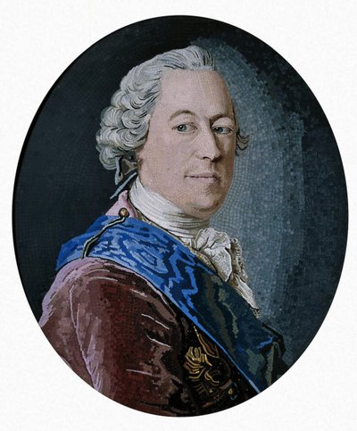 Mihail Illarionovics Voroncov gróf portréja 1714-1767, 1755 alkotó: Matvey Vasilyevich Vasilyev