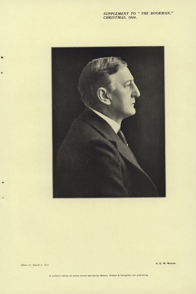 A E W Mason portréja alkotó: Maull and Fox