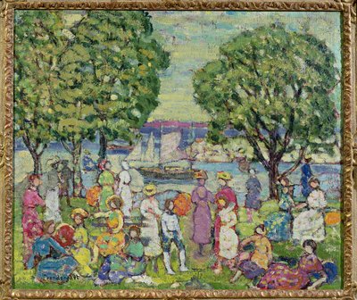 Gloucester kikötője alkotó: Maurice Brazil Prendergast