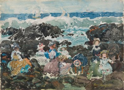Szörf, Cohasset alkotó: Maurice Brazil Prendergast