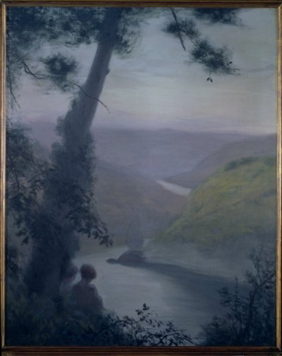 Elmélkedés alkotó: Maurice Chabas