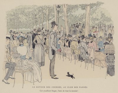 Illusztráció a Paris Brillanthoz (színes litó) alkotó: Maurice Charles Mathieu Bonvoisin