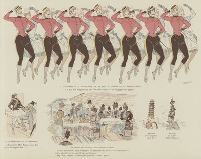 Illusztráció a Mars londoni életéhez alkotó: Maurice Charles Mathieu Bonvoisin