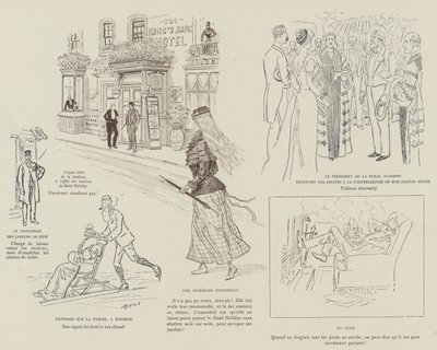 Illusztráció a Mars londoni életéhez alkotó: Maurice Charles Mathieu Bonvoisin