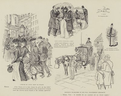 Illusztráció a Mars londoni életéhez alkotó: Maurice Charles Mathieu Bonvoisin