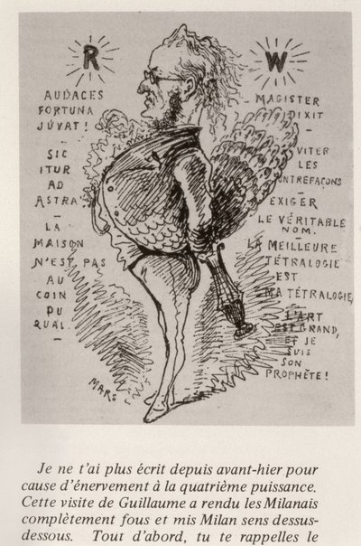 Richard Wagner, 1875 körül alkotó: Maurice Charles Mathieu Bonvoisin