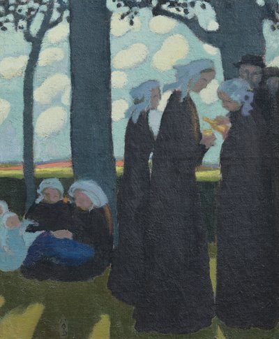 Este Binic közelében, 1895 körül alkotó: Maurice Denis