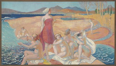 Odüsszeusz ébredése. alkotó: Maurice Denis