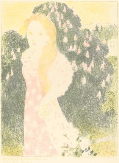 A félhomályban a régi festék lágysága van alkotó: Maurice Denis