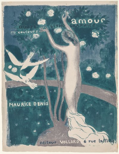 Love: Cover Love: Cover, 1895, megjelent 1911. alkotó: Maurice Denis