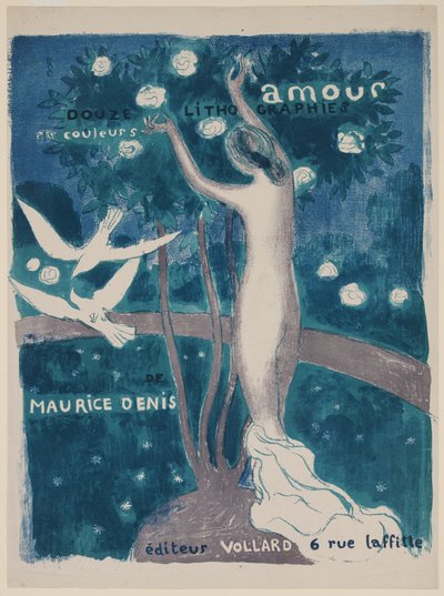 Liebe: Zwölf Lithografien in Farbe: Umschlag alkotó: Maurice Denis