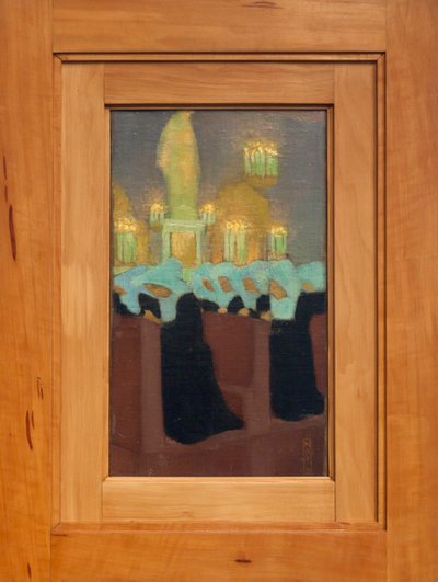Reggeli mise (apácák imádkoznak) alkotó: Maurice Denis