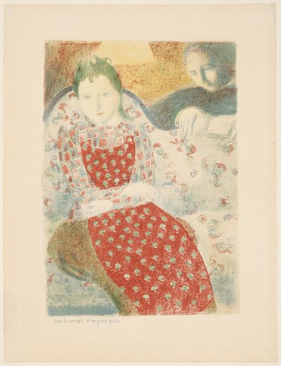 Auf dem blassen silbernen Sofa alkotó: Maurice Denis