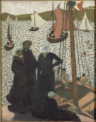 Regatták Perros-Guirecben Regatták Perros-Guirecben, 1892. alkotó: Maurice Denis