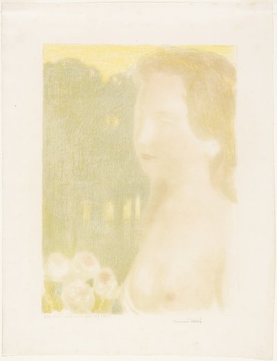 Szebb volt, mint az álmok, hetedik tányér a Love-tól alkotó: Maurice Denis