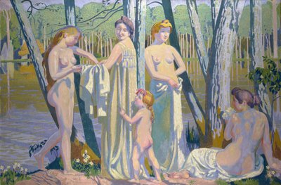 A fürdőzők alkotó: Maurice Denis