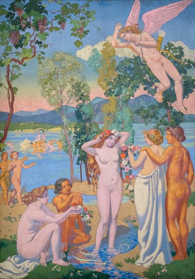 A psziché története, I. panel. Erost megdöbbentette a psziché szépsége alkotó: Maurice Denis