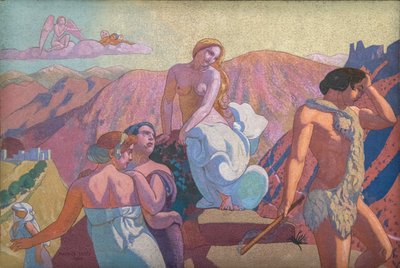 A psziché története, VI. Psyche rokona egy hegy tetején búcsúzott tőle alkotó: Maurice Denis