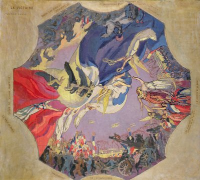 Az 1918-as győzelem (olaj, vászon) alkotó: Maurice Denis