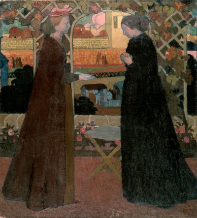 A látogatás, 1894. alkotó: Maurice Denis