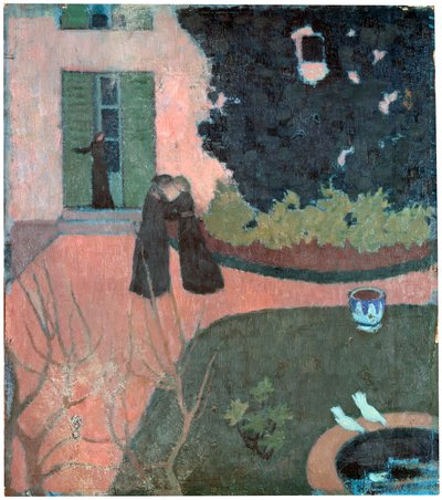A látogatás, c1892-1893. alkotó: Maurice Denis