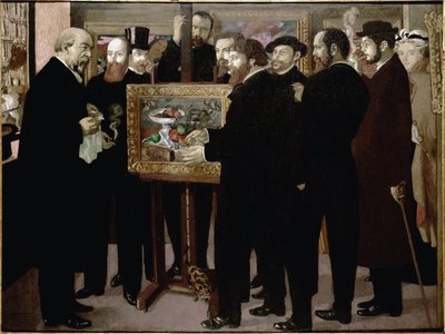 Tisztelet Cezanne előtt alkotó: Maurice Denis