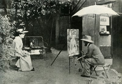 Toulouse-Lautrec Berthe the Deaf festménye, 1890, 1947. alkotó: Maurice Joyant