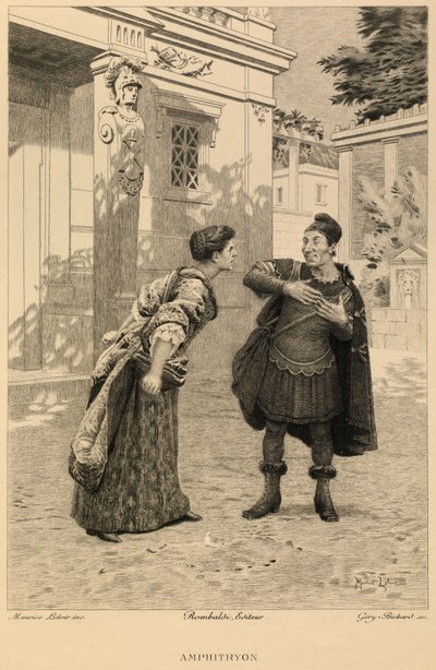 Amphitryon by Moliere alkotó: Maurice Leloir