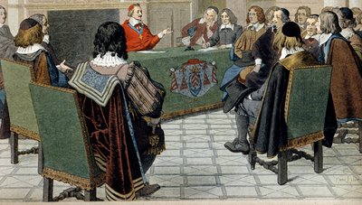 Franciaország története: Richelieu bíboros (Armand Jean du Plessis alkotó: Maurice Leloir