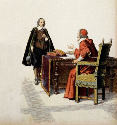 Franciaország története: de Richelieu bíboros (Armand Jean du Plessis alkotó: Maurice Leloir