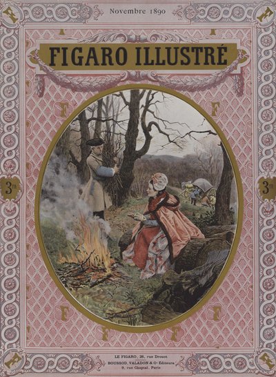 A törött hintó alkotó: Maurice Leloir
