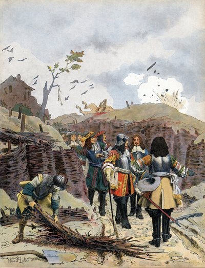 XIV. Lajos, Le Roi-Soleil (Soleil király vagy Nagy Lajos alkotó: Maurice Leloir