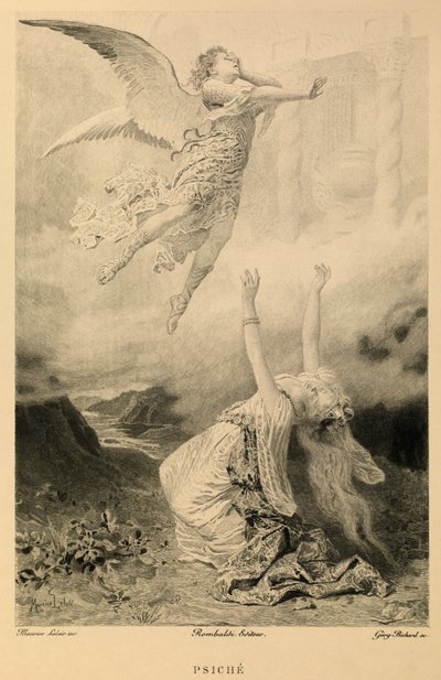 Psyche by Moliere alkotó: Maurice Leloir