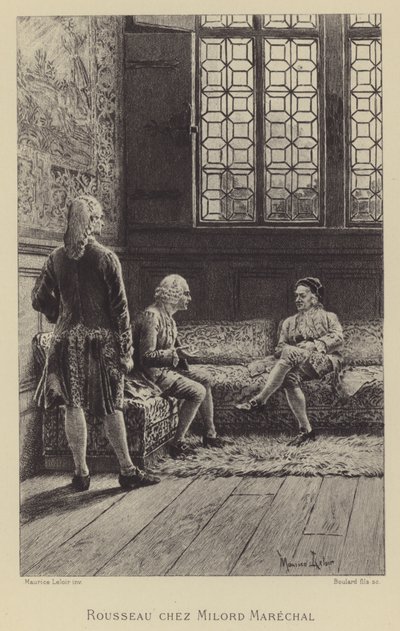 Rousseau Georgel Keithhez látogat alkotó: Maurice Leloir