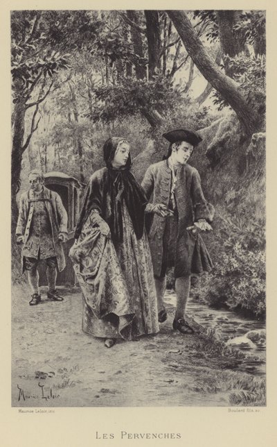 A sziklák (mélynyomat) alkotó: Maurice Leloir