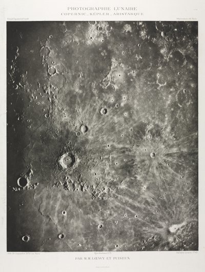 Holdfényképezés: Kopernikusz-Kepler-Aristaric alkotó: Maurice Loewy