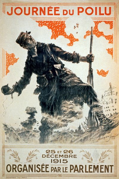 Poilu nap, 1915 alkotó: Maurice Louis Henri Neumont