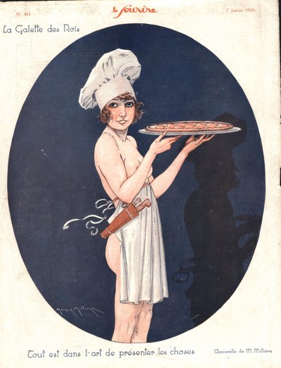 A "The Smile" első borítója alkotó: Maurice Millière