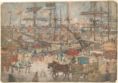 Dokk, East Boston alkotó: Maurice Brazil Prendergast