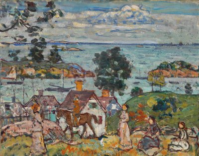 Gloucester kikötője alkotó: Maurice Prendergast