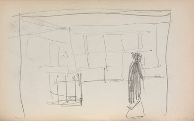 Olasz vázlatkönyv: (175. oldal) alkotó: Maurice Prendergast