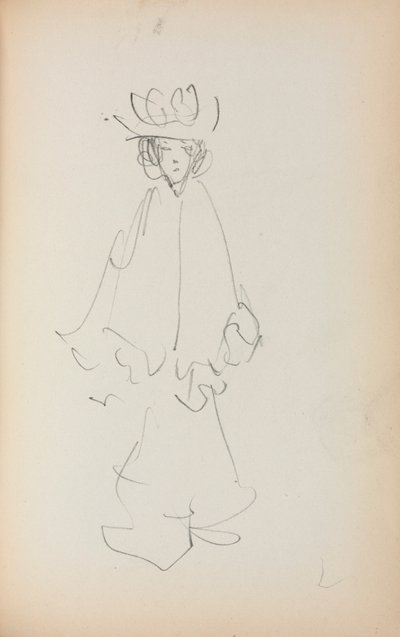 Olasz vázlatkönyv: (147. oldal) alkotó: Maurice Prendergast