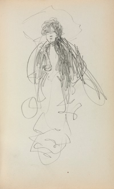 Olasz vázlatkönyv: (219. oldal) alkotó: Maurice Prendergast