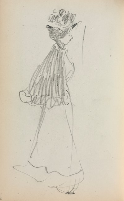 Olasz vázlatkönyv: (130. oldal) alkotó: Maurice Prendergast