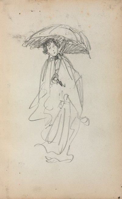 Olasz vázlatkönyv: (259. oldal) alkotó: Maurice Prendergast