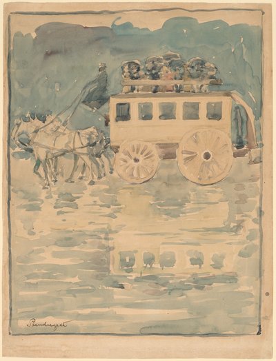 Párizsi Omnibusz alkotó: Maurice Brazil Prendergast