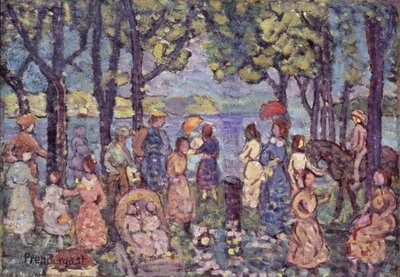 Nyár, New England alkotó: Maurice Prendergast